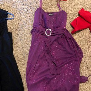 Roby Rox Purple Sparkle Dress